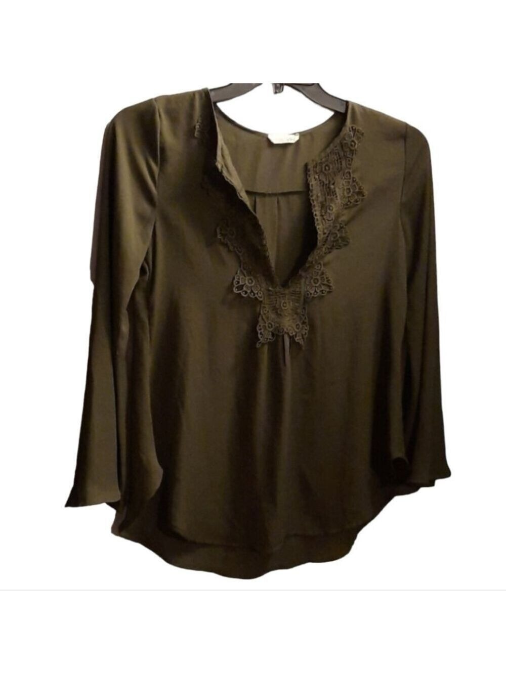 Jella C Green Blouse Size Small